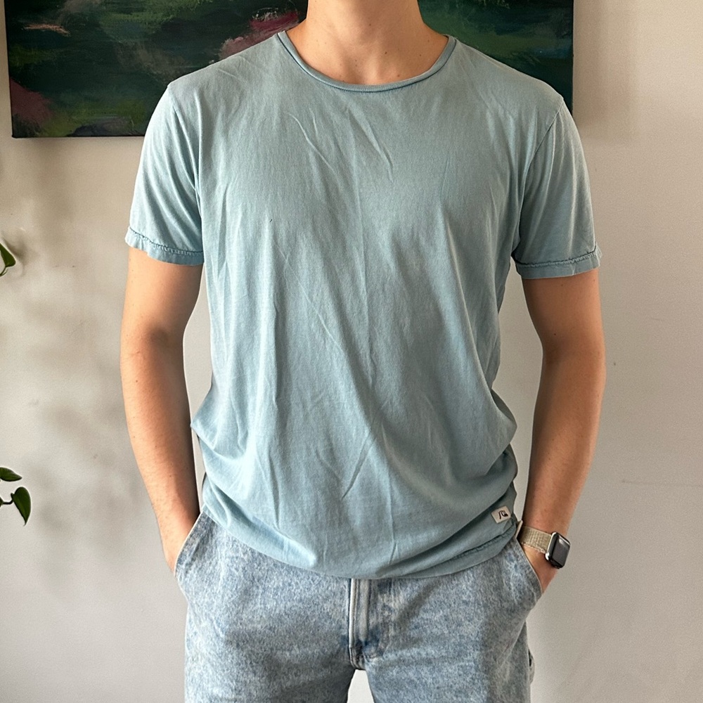 Blue Quicksilver TShirt Medium